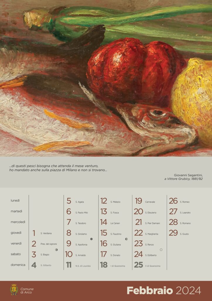 Calendario 2024 del Comune di Arco